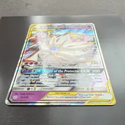 Pokemon Solgaleo & Lunala GX TAG TEAM Holo Card Cosmic Eclipse 75/236 - Image 3
