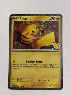 Pikachu (Pokemon Day 2026) 051/162 Miscellaneous Cards & Products Holo - Image 1