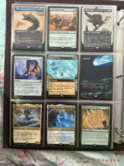 MTG Avatar The Last Airbender X9 Cards MINT Condition - Image 1