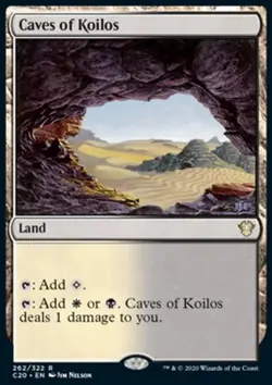 MTG Magic the Gathering Caves of Koilos (262/344) Commander 2020 NM - Image 1