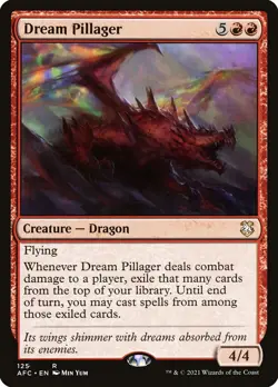 MTG Dream Pillager (125/359) Adventures in the Forgotten Realms Commander MP - Image 1