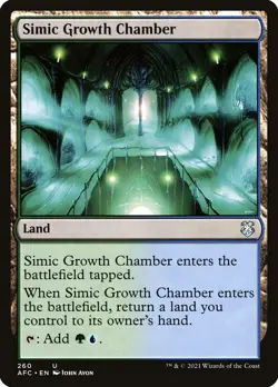 Simic Growth Chamber (260/359) Adventures in the Forgotten Realms Commander NM - Image 1