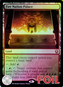 Fire Nation Palace Foil - Avatar: The Last Airbender - 268 NM - Image 1