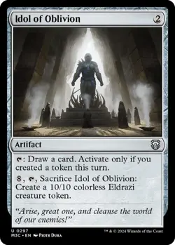 NM Idol of Oblivion, MGT, Modern Horizons 3, Magic the Gathering, 297 - Image 1