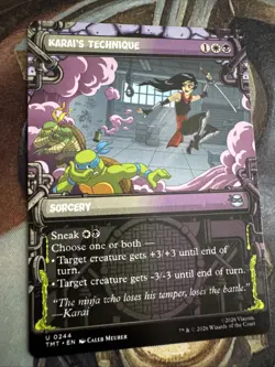 Karai's Technique (Showcase) Teenage Mutant Ninja Turtles Regular - Image 1