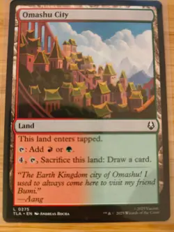 MTG Omashu City 0275 Avatar: The Last Airbender M/NM Free UK P&P - Image 1