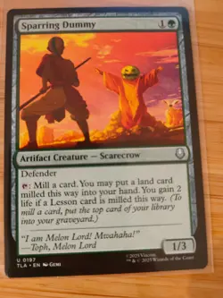 MTG Sparring Dummy 0197 Avatar: The Last Airbender M/NM Free UK P&P - Image 1