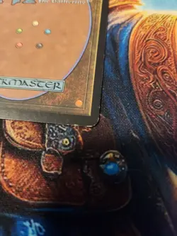 MTG Forest (306) - Champions of Kamigawa Foil - Signed By Artist, MP - Image 3