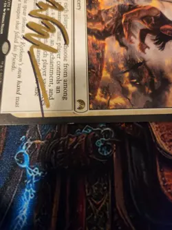 MTG Tragic Arrogance - Magic Origins Regular - Shadow Signed By Artist, MP - Image 3