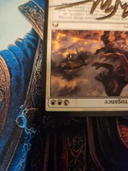 MTG Tragic Arrogance - Magic Origins Regular - Shadow Signed By Artist, MP - Image 4