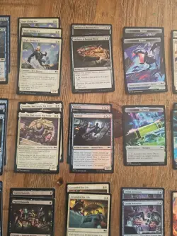 2026 Release MTG TMNT Common Lot Of 40 Lands, Legendary Creature, Token - Image 5