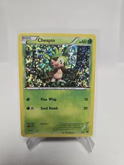 Moderately Played Chespin - 2/12 - McDonald's Promo 2014 Pokemon McDonald's Prom - Image 1