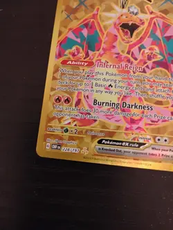Charizard Ex Obsidian Flames Number 228/197 Near Mint To Mint Pokemon Card - Image 4