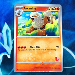 Pokemon TCG Arcanine My First Battle Deck Charmander Stamped Promo NM/M - Image 1