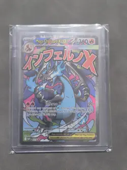 POKEMON TCG MEGA CHARIZARD X EX 023 BLACK STAR PROMO PERFECT CONDITION 10/10 - Image 1