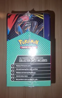 Pokemon TCG: Collector Chest – Mega Gardevoir & Mega Lucario New and Sealed - Image 3