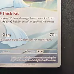 Dewgong 097/094 Rare Holo 130 HP 70 Power PFL Pokemon TCG English - Image 2