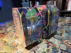 Mega Charizard X and Y Tins Sealed 2026 Set of 2 Pokemon TCG Phantasmal Flames - Image 4