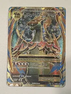 M Charizard EX full art card, 101/108, from the 2016 Pokemon TCG XY Evolutions - Image 1