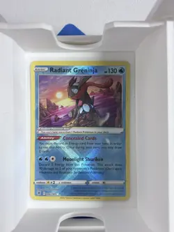 Pokemon Radiant Greninja Basic Astral Radiance 046/189 Holo - Image 1