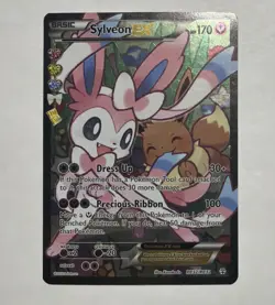 Pokemon Sylveon EX Ultra Rare 2016 XY Generations Radiant Collection MP - Image 1