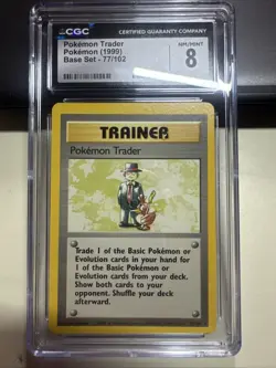 Pokemon Trader 1999 Trainer Base Set 77/102 Rare Vintage Original - Image 1