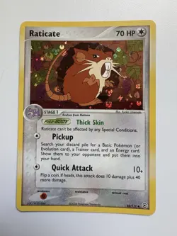 Raticate - Reverse Holo - Pokemon TCG EX Fire Red & Leaf Green 48/112 - LP - Image 1
