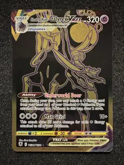 Shadow Rider Calyrex VMAX TG30/TG30 Astral Radiance Ultra Rare Pokemon Card NM - Image 1