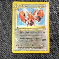 Pokemon Scizor 29/75 Neo Discovery 1st Edition - Image 1