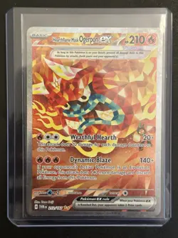 Pokemon Hearthflame Mask Ogerpon ex 212/167 Twilight Masquerade Special Illustr… - Image 1