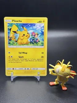 Pokemon TCG Pikachu Sun & Moon Trainer Kit (Alolan Raichu & Lycanroc) 29/30... - Image 1