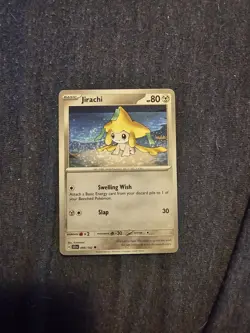 Jirachi (Uncommon) Stellar Crown Pokemon Card - Image 1