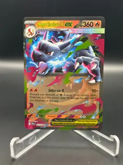 2025 Pokemon TCG Mega Evolution Phantasmal Flames 013/094 Mega Charizard X ex RR - Image 1