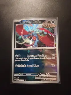Pokemon TCG Prismatic Evolutions Roaring Moon Master Ball Pattern 065/131 NM - Image 1