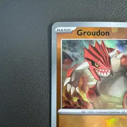 Groudon (Master Ball Pattern) 049/131 Pokemon Sv: Prismatic Evolutions Holo - Image 4
