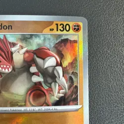 Groudon (Master Ball Pattern) 049/131 Pokemon Sv: Prismatic Evolutions Holo - Image 5