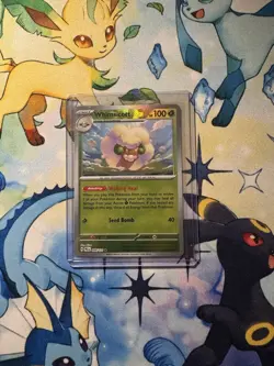 Whimsicott (Master Ball Pattern) 008/131 Prismatic Evolutions Holo Pokemon NM/M - Image 3