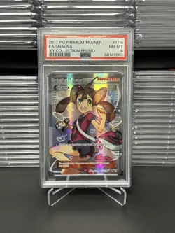 PSA 8 Pokemon 2017 XY Premium Trainer Shauna Full Art Promo 111a/124 *NM/Mint* - Image 1