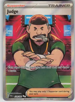Pokemon TCG Judge Ultra Rare SV: Paldean Fates 228/091 - Image 1