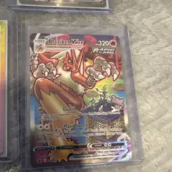 Pokemon 2021 Blaziken VMAX Alt Art Rapid Strike 201/198 from Chilling Reign - Image 1