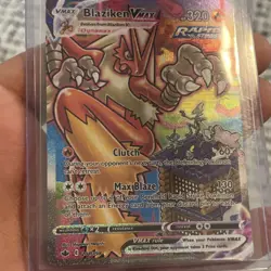 Pokemon 2021 Blaziken VMAX Alt Art Rapid Strike 201/198 from Chilling Reign - Image 3
