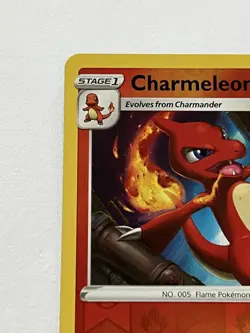 Charmeleon 24 / 185 Pokemon SWSH Vivid Voltage 2020 Near Mint Reverse Holo - Image 5