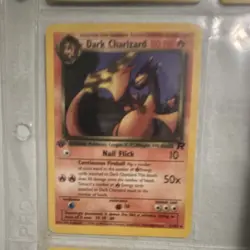 Pokemon Dark Charizard Team Rocket 21/82 Rare 80 HP Regular English Wizards - Image 1