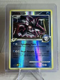 2009 Palkia G Holo Rare Reverse Holo Platinum 12/127 100 HP Pokemon TCG English - Image 1
