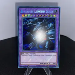 Yugioh Blauaugiger Ultimativer Drache LCKC-DE057 Secret Rare Near Mint - Image 2