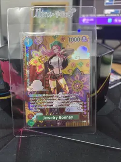 One Piece TCG Jewelry Bonney ST02-007 SP OP08 English Rare Mint Alt Art - Image 1