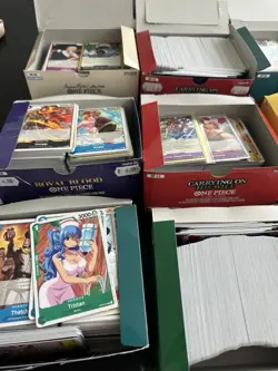 One Piece TCG Bulk Cards 1000+ Mixed Cards (Read Description For Set Breakdown) - Image 2