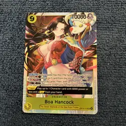 Boa Hancock OP14-112 SR The Azure Sea’s Seven Foil One Piece TCG English - Image 1