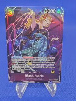 One Piece Two Legends Black Maria OP08-074 Alternate Alt Art SR Super Rare NM - Image 1