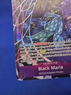 One Piece Two Legends Black Maria OP08-074 Alternate Alt Art SR Super Rare NM - Image 5